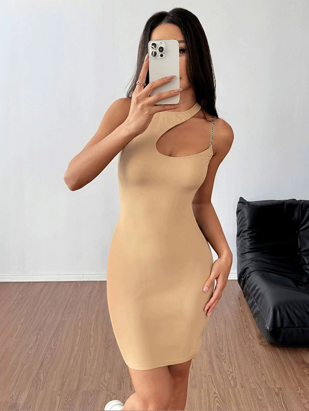 ZARA Bodycon Mini Dress Spring Summer - Picture 3 of 6